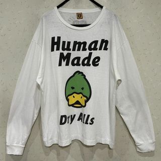 ヒューマンメイド(HUMAN MADE)の＊HUMAN MADE カモ 長袖 Tシャツ カットソー トップス XL(Tシャツ/カットソー(七分/長袖))