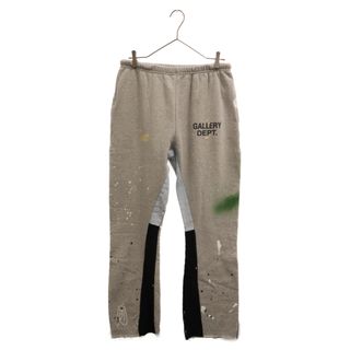 GALLERY DEPT. ギャラリーデプト 23SS GD Painted Flare Sweatpant ヴィンテージ加工GDペインテッドフレアスウェットパンツ グレー(その他)