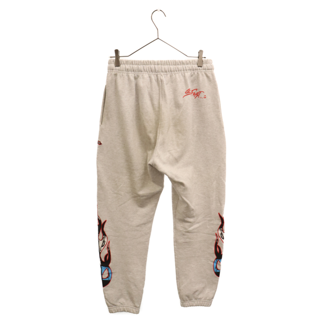 Chrome Hearts(クロムハーツ)のCHROME HEARTS クロムハーツ MATTY BOY 2021SS PPO BRAIN SWTPANTS マッティボーイ ブレインスウェットパンツ プリント グレー メンズのパンツ(その他)の商品写真