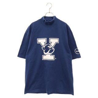 カルバンクライン(Calvin Klein)のCalvin Klein カルバンクライン 19SS OVERSAIZED YALE UNIVERSITY T-SHIRT オーバーサイズド エール ユニバーシティ プリント 半袖Tシャツ カットソー ブルー 91MWTE05(Tシャツ/カットソー(半袖/袖なし))