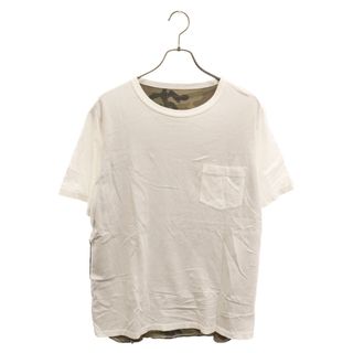 ソフネット(SOPHNET.)のSOPHNET. ソフネット 19SS カモフラージュ柄 ドッキング半袖Tシャツ カットソー カーキ/ホワイト SOPH-190057(Tシャツ/カットソー(半袖/袖なし))