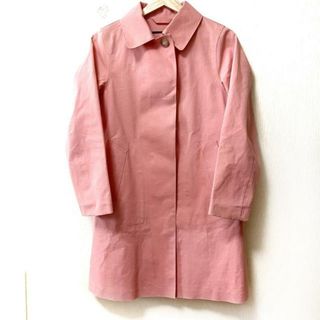 マッキントッシュ(MACKINTOSH)のMACKINTOSH(マッキントッシュ) トレンチコート サイズ34 S レディース ピンク 春・秋物(トレンチコート)