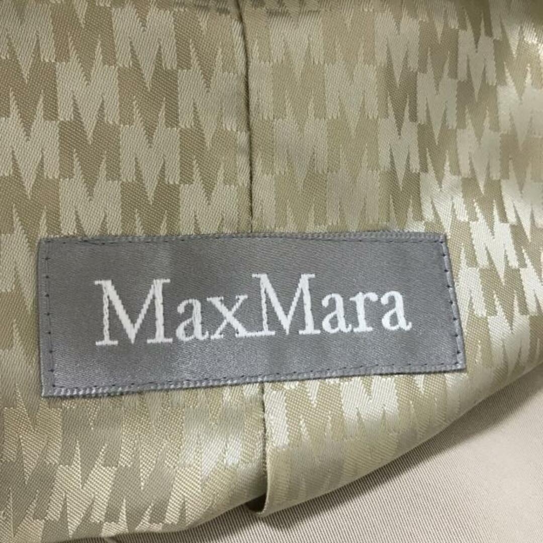 Max Mara(マックスマーラ)のMax Mara(マックスマーラ) コート レディース アイボリー 春・秋物/ステッチ レディースのジャケット/アウター(その他)の商品写真