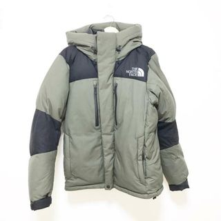 ザノースフェイス(THE NORTH FACE)のTHE NORTH FACE(ノースフェイス) ダウンジャケット サイズL メンズ美品  バルトロライトジャケット ND91950 ダークグリーン×黒 刺繍/GORE-TEX INFINIUM/冬物(ダウンジャケット)