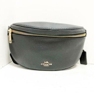 COACH(コーチ) ウエストポーチ - 39939 黒 レザー