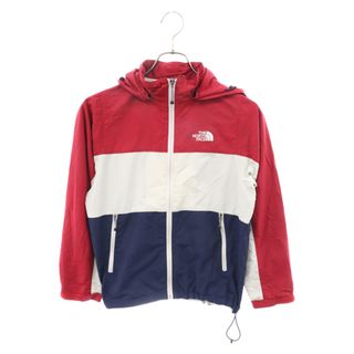 ザノースフェイス(THE NORTH FACE)のTHE NORTH FACE ザノースフェイス ATMOSPHERE JACKET アトモスフィア フード付き ジップアップ ナイロンジャケット キッズ レッド/ホワイト/ネイビー NPJ11452(ナイロンジャケット)