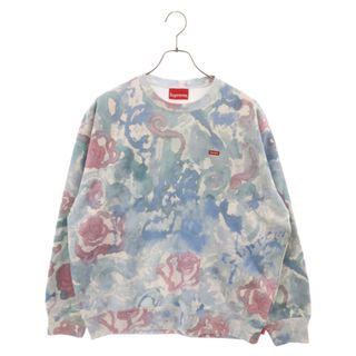 シュプリーム(Supreme)のSUPREME シュプリーム 21SS Small Box Crewneck Watercolor Floral スモールボックスロゴ ウォーターカラー フローラル クルーネック スウェット トレーナー マルチ(スウェット)