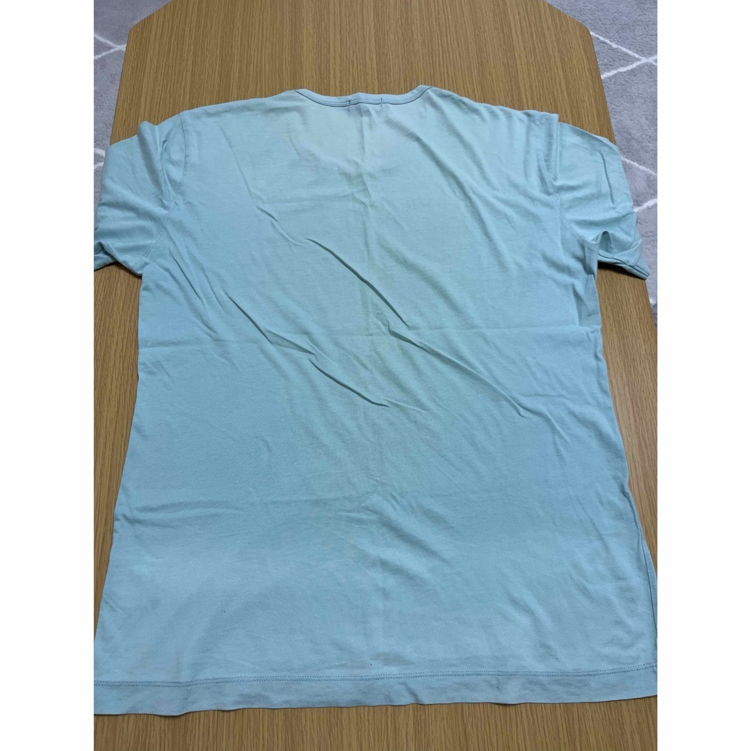 COMME CA ISM(コムサイズム)のコムサ　Tシャツ　水色 メンズのトップス(Tシャツ/カットソー(半袖/袖なし))の商品写真