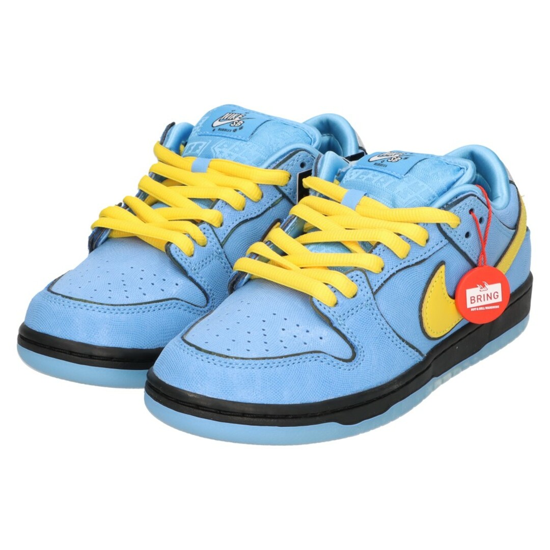 NIKE(ナイキ)のNIKE SB ナイキエスビー ×THE POWERPUFF GIRLS DUNK LOW PRO QS Bubbles パワーパフガールズ ダンク バブルス ローカットスニーカー US6.5/24.5cm FZ8320-400 レディースの靴/シューズ(スニーカー)の商品写真