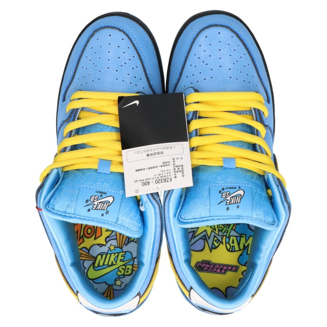 NIKE(ナイキ)のNIKE SB ナイキエスビー ×THE POWERPUFF GIRLS DUNK LOW PRO QS Bubbles パワーパフガールズ ダンク バブルス ローカットスニーカー US6.5/24.5cm FZ8320-400 レディースの靴/シューズ(スニーカー)の商品写真