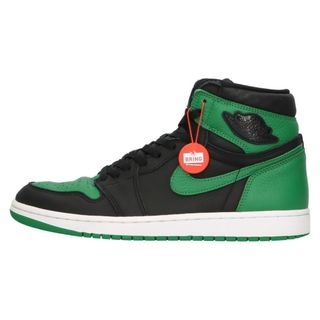 ナイキ(NIKE)のNIKE ナイキ AIR JORDAN 1 RETRO HIGH OG PINE GREEN エアジョーダン1 レトロ ハイ パイングリーン ハイカットスニーカー ブラック/グリーン US11/29cm 555088-030(スニーカー)