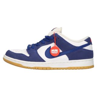 ナイキ(NIKE)のNIKE ナイキ SB DUNK LOW PRO PRM LOS ANGELES DODGERS DO9395-400 ダンクロープレミアム ロサンゼルスドジャース ローカットスニーカー ホワイト/ブルー US8/26cm(スニーカー)