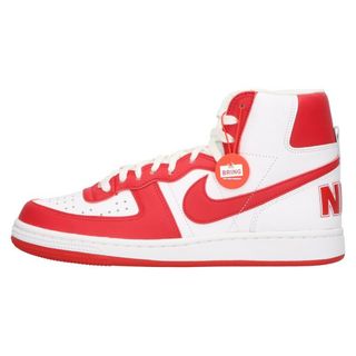 ナイキ(NIKE)のNIKE ナイキ TERMINATOR HIGH University Red FJ4454-100 ターミネーター ユニバーシティレッド ハイカットスニーカー US9/27cm レッド/ホワイト(スニーカー)