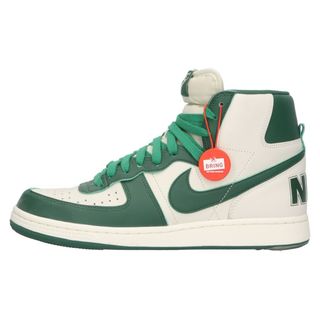 ナイキ(NIKE)のNIKE ナイキ TERMINATOR HIGH NOBLE GREEN FD0650-100 ターミネーター ノーブルグリーン ハイカットスニーカー ホワイト/グリーン US9 /27cm(スニーカー)