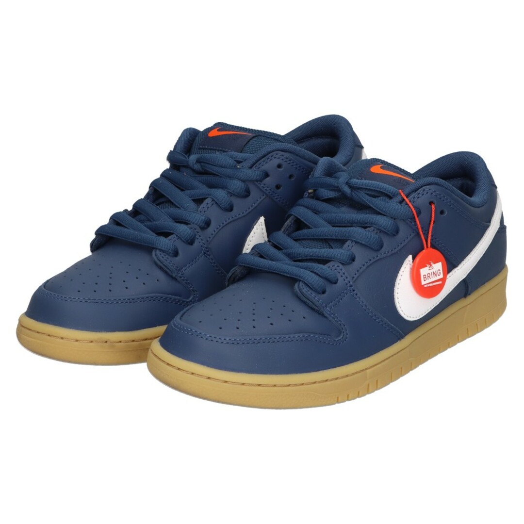 NIKE(ナイキ)のNIKE SB ナイキエスビー DUNK LOW PRO ISO ORANGE LABEL NAVY GUM FJ1674-400 ダンク ローカットスニーカー イソ オレンジ レーベル ネイビー ガム US9/27cm メンズの靴/シューズ(スニーカー)の商品写真