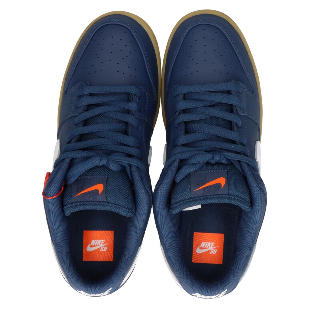 NIKE(ナイキ)のNIKE SB ナイキエスビー DUNK LOW PRO ISO ORANGE LABEL NAVY GUM FJ1674-400 ダンク ローカットスニーカー イソ オレンジ レーベル ネイビー ガム US9/27cm メンズの靴/シューズ(スニーカー)の商品写真