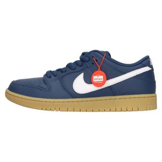 ナイキ(NIKE)のNIKE SB ナイキエスビー DUNK LOW PRO ISO ORANGE LABEL NAVY GUM FJ1674-400 ダンク ローカットスニーカー イソ オレンジ レーベル ネイビー ガム US9/27cm(スニーカー)