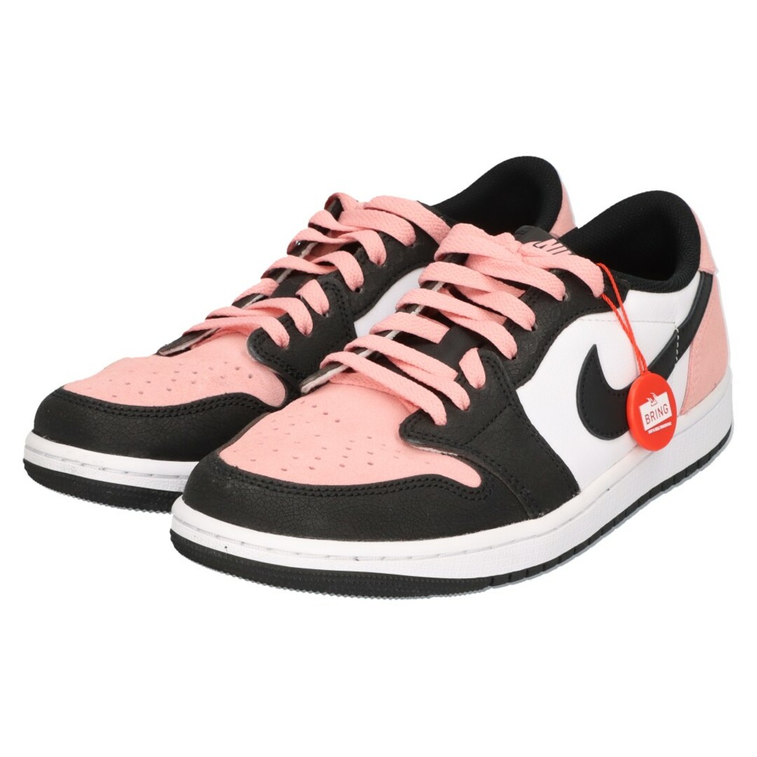 NIKE(ナイキ)のNIKE ナイキ AIR JORDAN 1 LOW OG BLEACHED CORAL CZ0790-061 エアジョーダン1ローブリーチドコーラルスニーカー ピンク US9/27cm メンズの靴/シューズ(スニーカー)の商品写真