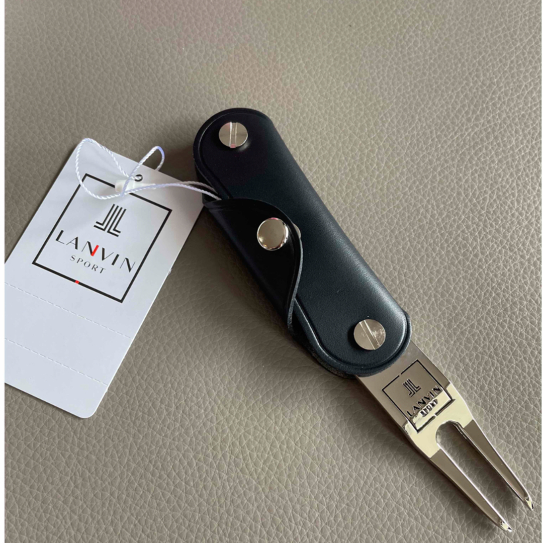 LANVIN(ランバン)の新品　LANVIN SPORT ランバンスポール　グリーンフォーク　牛革 スポーツ/アウトドアのゴルフ(その他)の商品写真