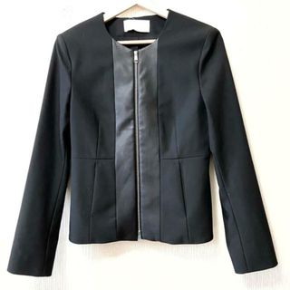 ヒューゴボス(HUGO BOSS)のHUGOBOSS(ヒューゴボス) ジャケット サイズUS4 S レディース 黒 春・秋物(その他)