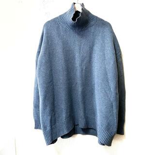 MADISON BLUE(マディソンブルー) 長袖セーター サイズ00(XS) レディース ブルー タートルネック/ニット/ミックス糸