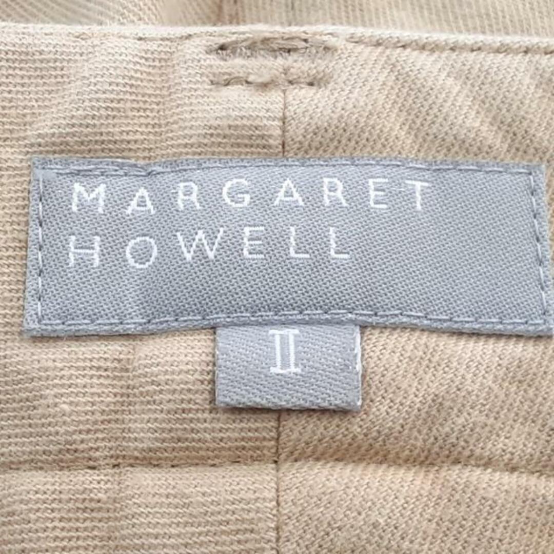 MARGARET HOWELL(マーガレットハウエル)のMargaretHowell(マーガレットハウエル) パンツ サイズ2 M レディース ベージュ 2タック/フルレングス レディースのパンツ(その他)の商品写真