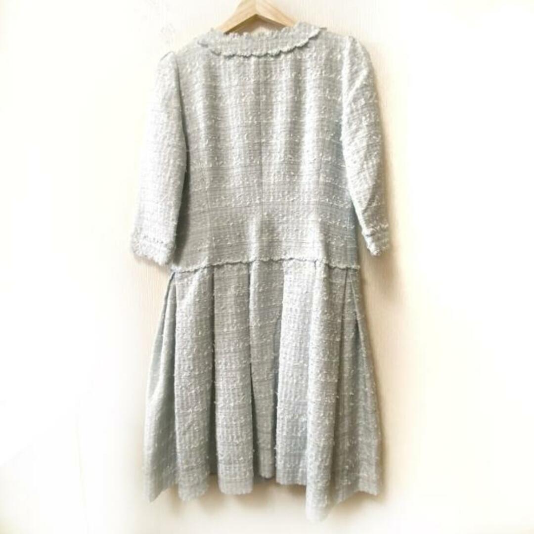 TO BE CHIC(トゥービーシック) ワンピース サイズ42 L レディース ライトブルー ジップアップ TO BE CHIC(トゥービーシック) ワンピース サイズ42 L レディース ライトブルー ジップアップ