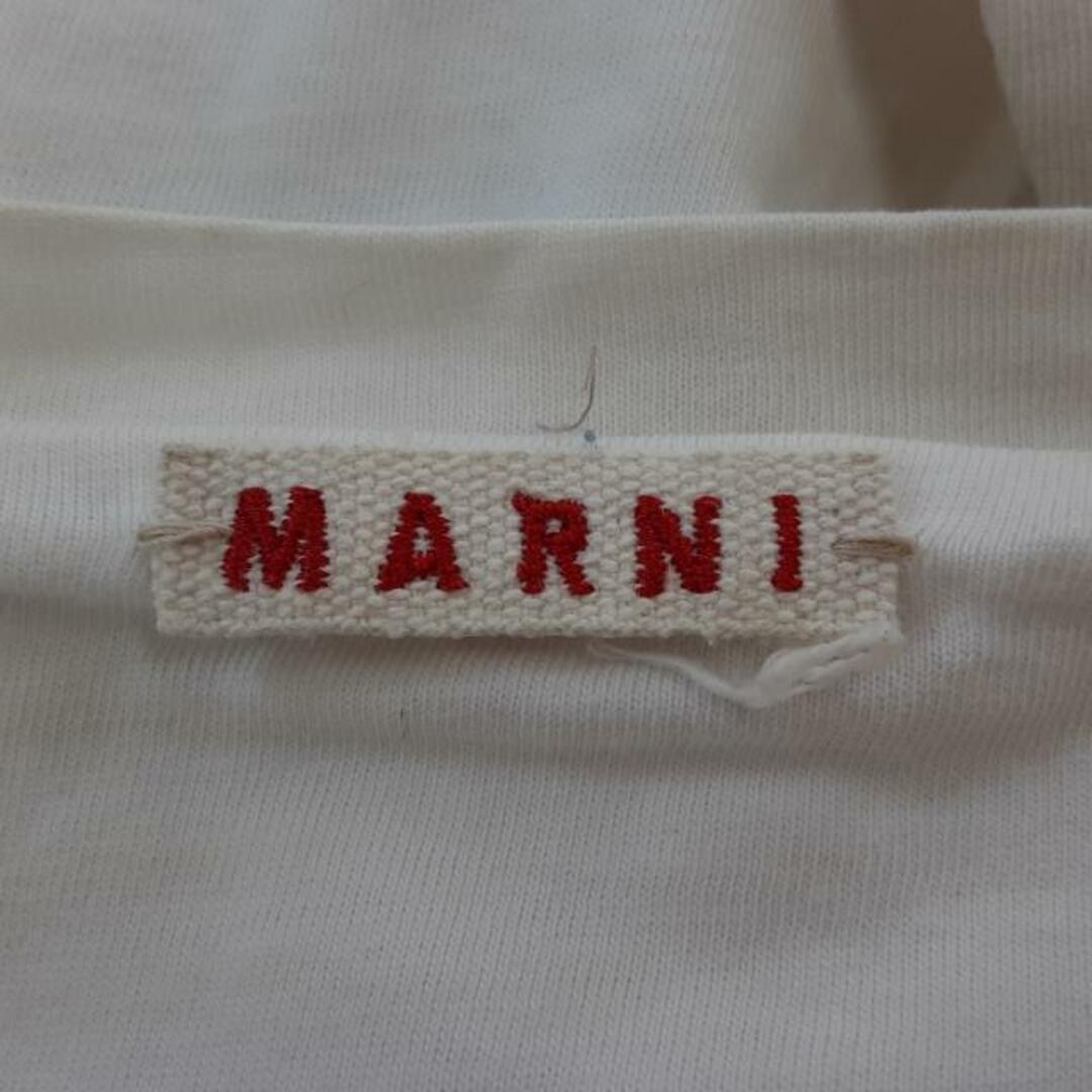 Marni(マルニ)のMARNI(マルニ) 半袖Tシャツ サイズL ユニセックス アイボリー×マルチ レディースのトップス(Tシャツ(半袖/袖なし))の商品写真