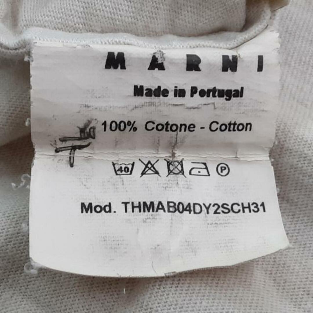 Marni(マルニ)のMARNI(マルニ) 長袖Tシャツ サイズ40 M レディース美品  アイボリー×マルチ レディースのトップス(Tシャツ(長袖/七分))の商品写真