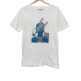 ボヘミアンズ(Bohemians)のBohemians(ボヘミアンズ) 半袖Tシャツ サイズM メンズ 白×マルチ コットン(Tシャツ/カットソー(半袖/袖なし))