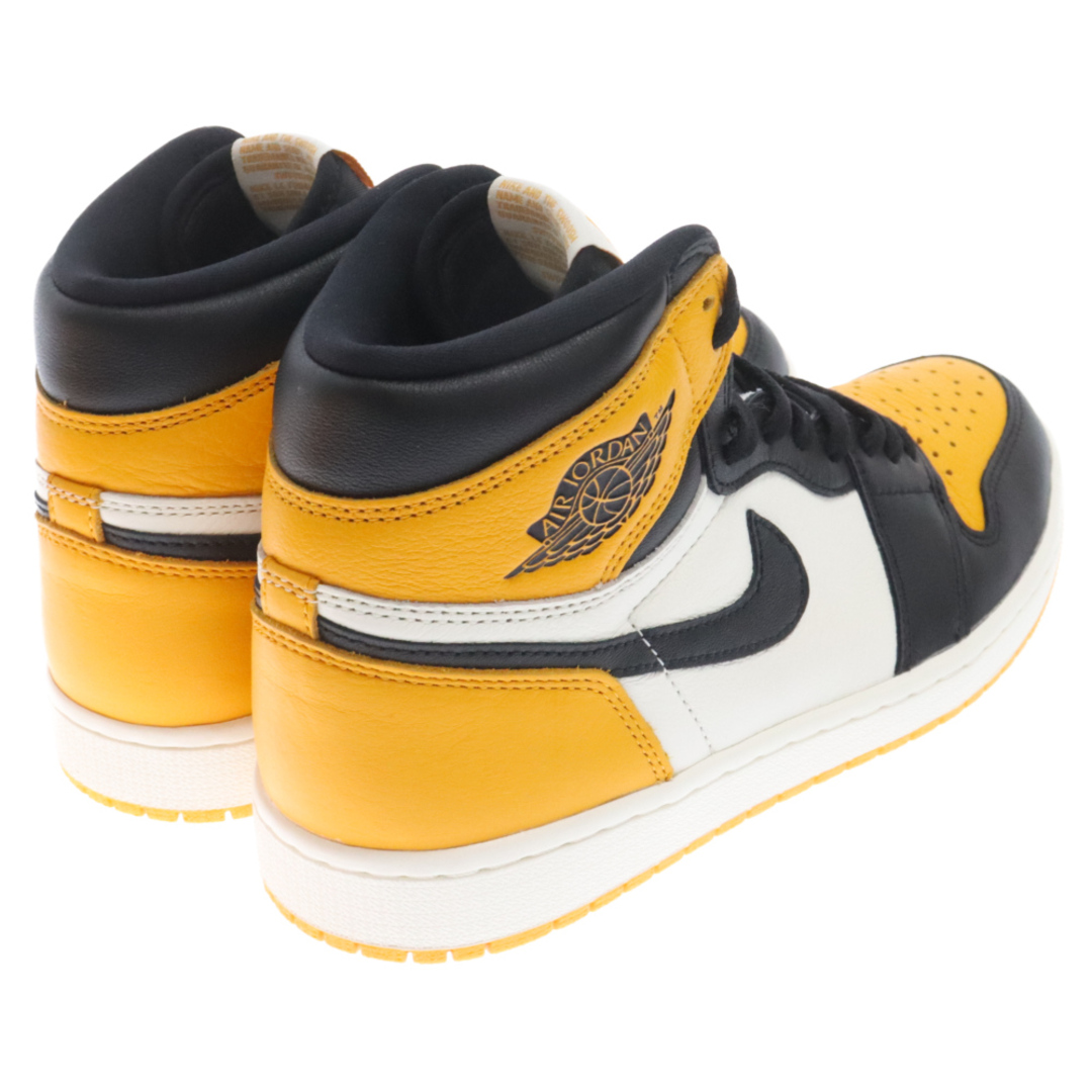 NIKE(ナイキ)のNIKE ナイキ AIR JORDAN 1 HIGH OG Taxi エアジョーダン 1 タクシー ハイカットスニーカー イエロー/ブラック US9.5/27.5cm 555088-711 メンズの靴/シューズ(スニーカー)の商品写真