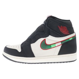 ナイキ(NIKE)のNIKE ナイキ AIR JORDAN1 RETRO HIGH OG Sports Illustrated エアジョーダン1 レトロ ハイスニーカー ブラック/ホワイト US9.5/27.5cm 555088-015(スニーカー)