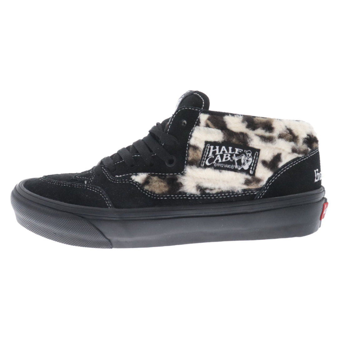 Supreme(シュプリーム)のSUPREME シュプリーム 23AW×Vans Leopard Half Cab バンズ レオパードハーフキャブ ミッドカットスニーカー ブラック/ベージュ US9.5/27.5cm 508357 メンズの靴/シューズ(スニーカー)の商品写真