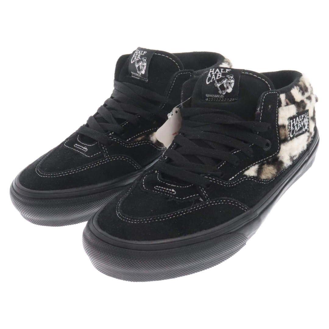 Supreme(シュプリーム)のSUPREME シュプリーム 23AW×Vans Leopard Half Cab バンズ レオパードハーフキャブ ミッドカットスニーカー ブラック/ベージュ US9.5/27.5cm 508357 メンズの靴/シューズ(スニーカー)の商品写真