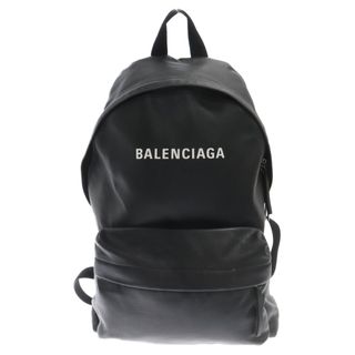 バレンシアガ(Balenciaga)のBALENCIAGA バレンシアガ エブリデイ レザーバックパック 509512 ブラック(バッグパック/リュック)