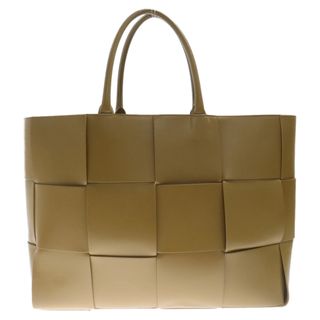 ボッテガヴェネタ(Bottega Veneta)のBOTTEGA VENETA ボッテガヴェネタ アルコ イントレチャート レザー ショルダー バッグ ブラウン ラージ(その他)