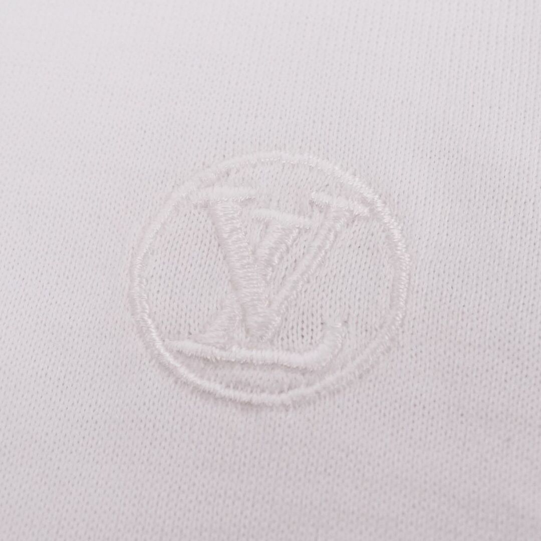 LOUIS VUITTON(ルイヴィトン)の未使用 ルイヴィトン LOUIS VUITTON Tシャツ カットソー 2023年 半袖 ショートスリーブ LV刺繍 トップス メンズ M ホワイト メンズのトップス(Tシャツ/カットソー(半袖/袖なし))の商品写真