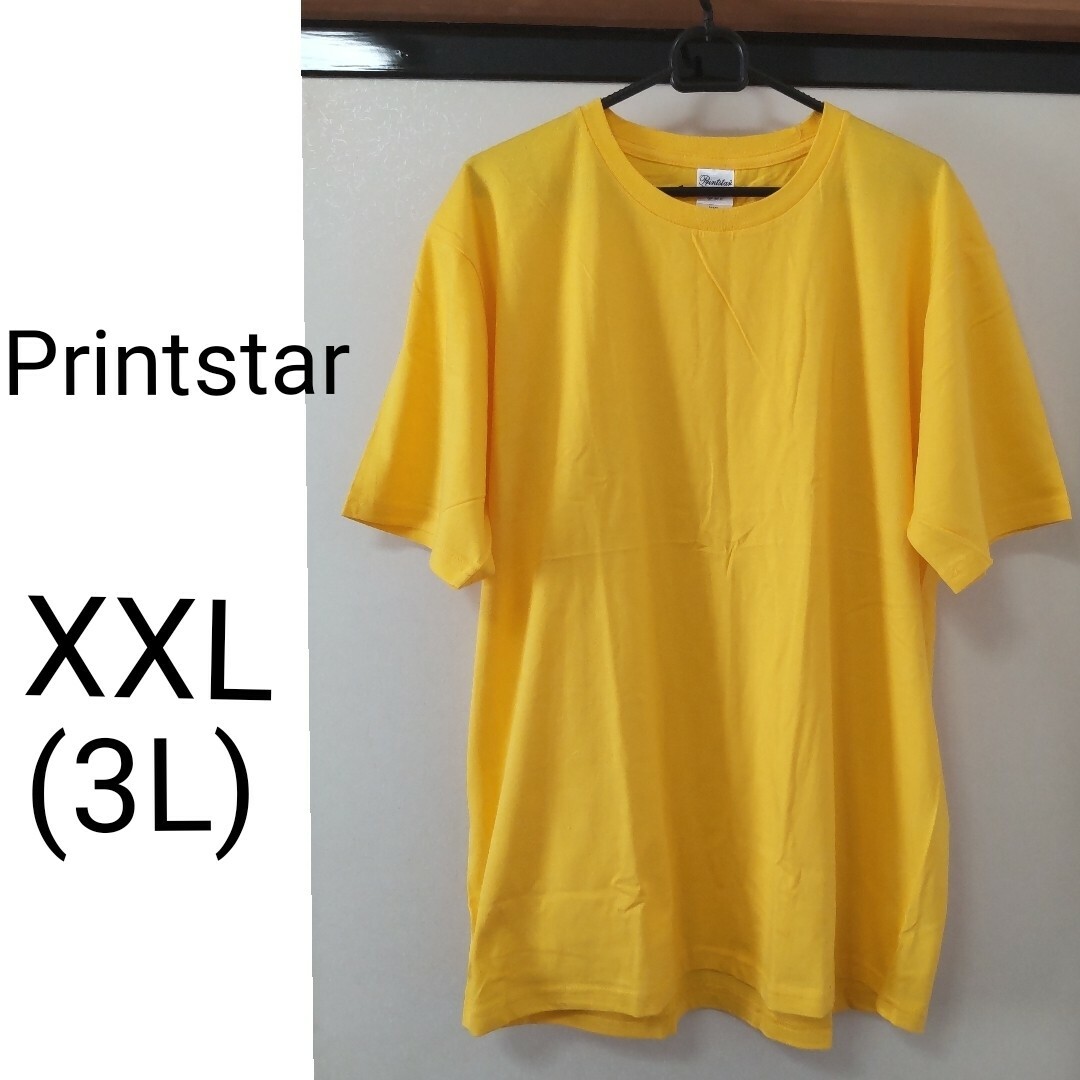 Printstar(プリントスター)のプリントスター シャツ 黄色 レディースのトップス(Tシャツ(半袖/袖なし))の商品写真