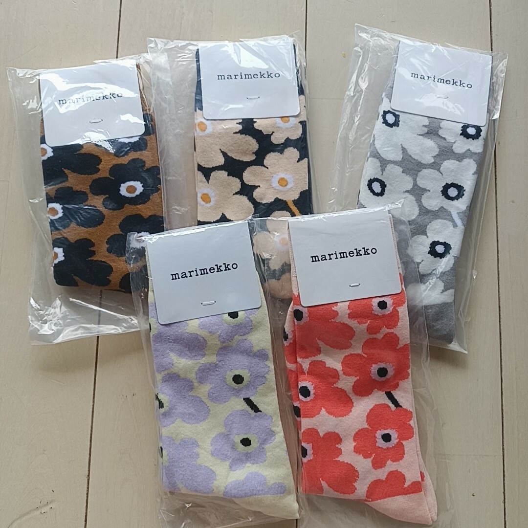 marimekko(マリメッコ)のマリメッコ　marimekko　靴下5足セット レディースのレッグウェア(ソックス)の商品写真