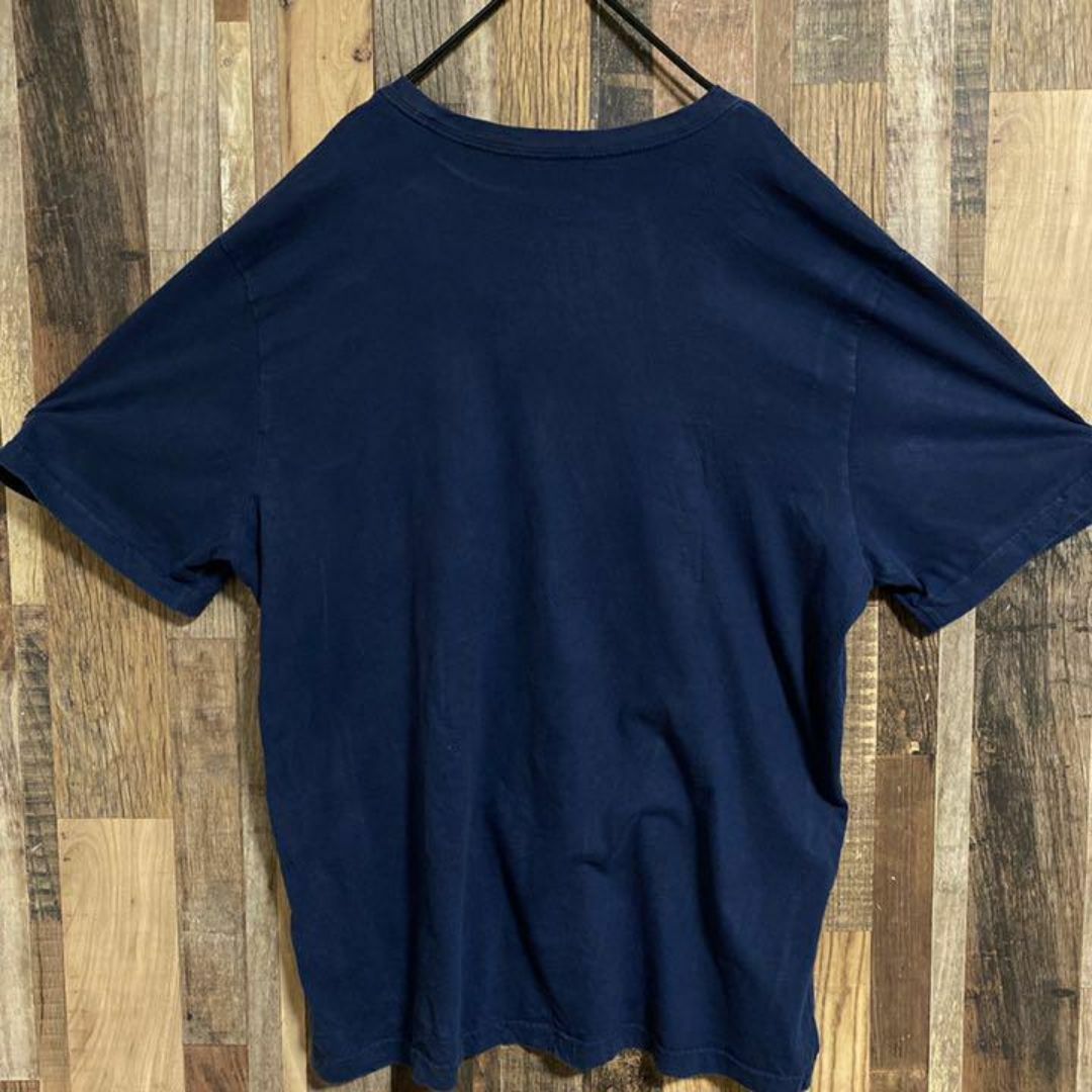NIKE(ナイキ)のナイキ メンズ 半袖Tシャツ ビッグシルエット ロゴT 紺 2XL USA古着 メンズのトップス(Tシャツ/カットソー(半袖/袖なし))の商品写真