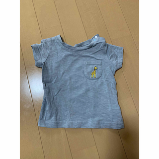 半袖　Tシャツ　シンプル　60〜70(Ｔシャツ)