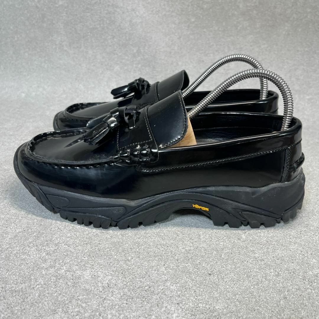 クーピー S Vibram Sole Tassel Loafer ブラック♫ レディースの靴/シューズ(ローファー/革靴)の商品写真