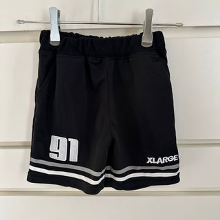 エクストララージキッズ(XLARGE KIDS)のナルミヤ　XLARGE KIDS ハーフパンツ　ショートパンツ　110 黒(パンツ/スパッツ)