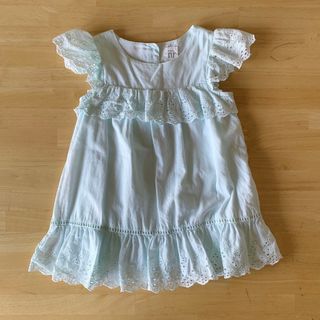 baby GAP ◆ ミントグリーンワンピース 80cm 12-18month