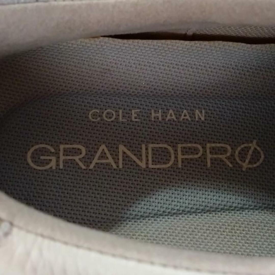 Cole Haan(コールハーン)のCOLE HAAN(コールハーン) スニーカー 7 1/2 レディース美品  - ライトグレー×グレー×ライトピンク GRANDPRO/GRAND.0S スエード×レザー レディースの靴/シューズ(スニーカー)の商品写真