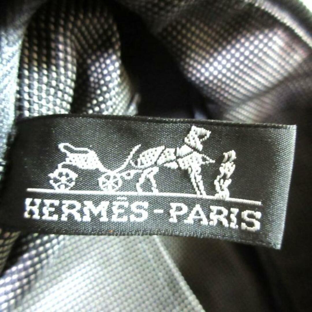 Hermes(エルメス)のHERMES(エルメス) ハンドバッグ エールライントートGM グレー 旧型金具 ポリアミド×ポリエステル レディースのバッグ(ハンドバッグ)の商品写真