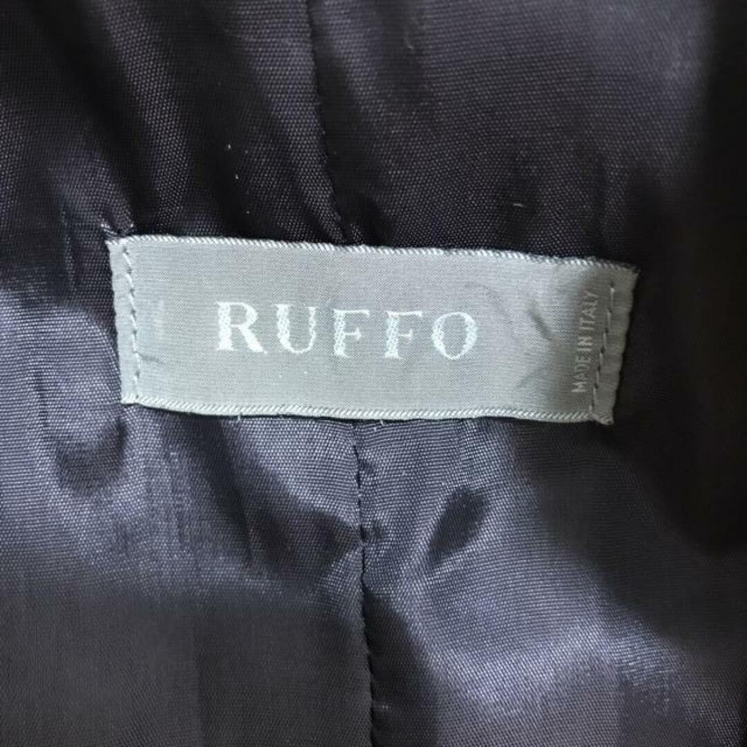 RUFFO(ルッフォ)のRUFFO(ルッフォ) ライダースジャケット - ダークネイビー 春・秋物 レディースのジャケット/アウター(ライダースジャケット)の商品写真