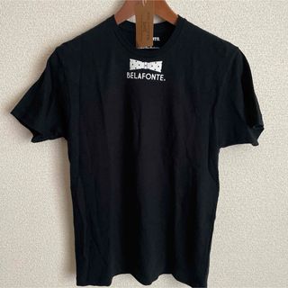 コアファイター(corefighter)のBELAFONTE ベラフォンテ  初期 ディナーショー Tシャツ Ｍ 黒 日本(Tシャツ/カットソー(半袖/袖なし))