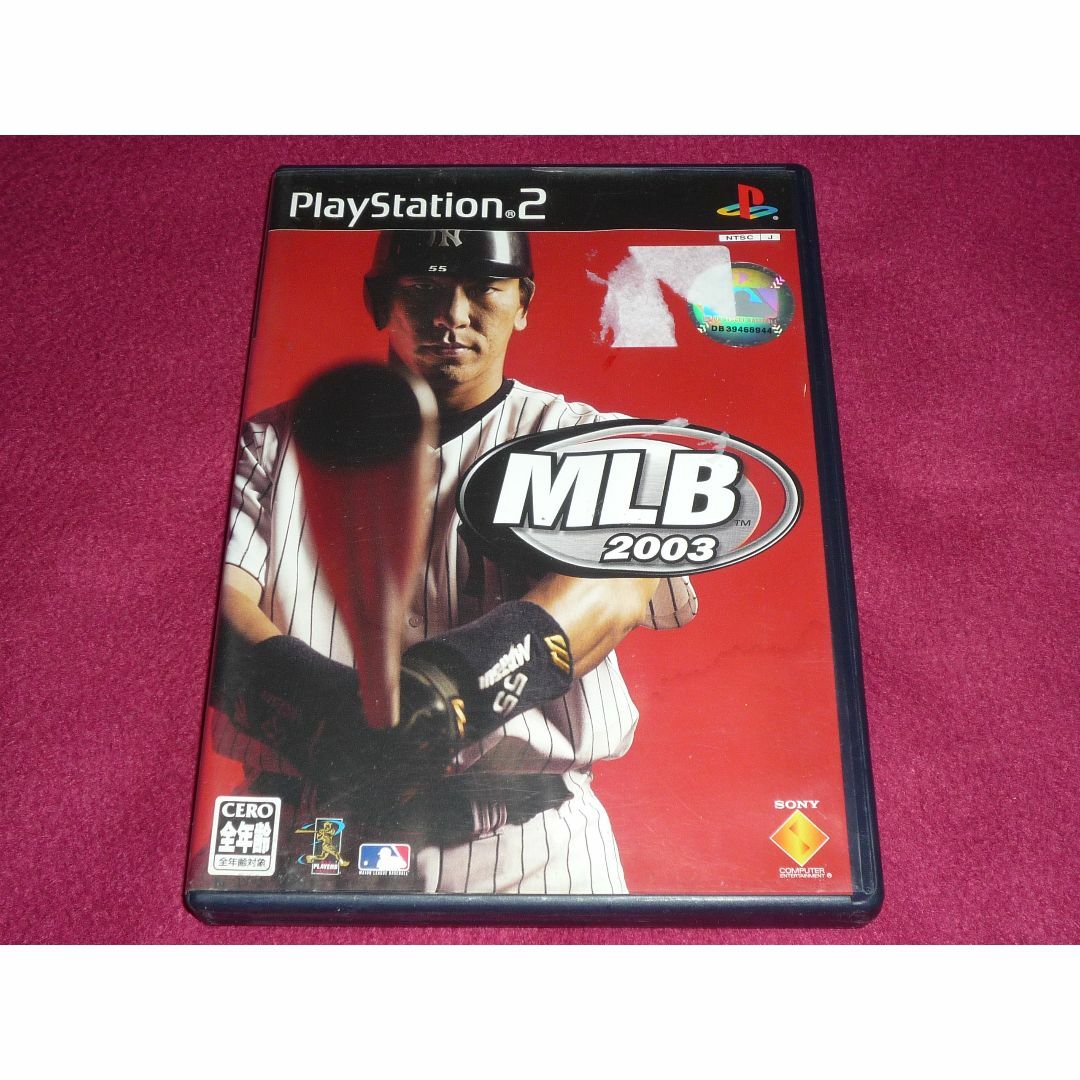 PlayStation2(プレイステーション2)のMLB 2003 PS2 エンタメ/ホビーのゲームソフト/ゲーム機本体(家庭用ゲームソフト)の商品写真