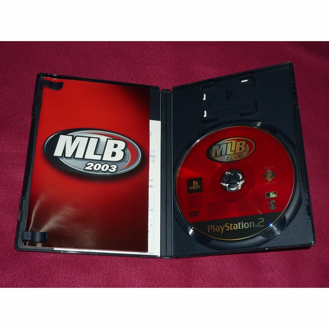 PlayStation2(プレイステーション2)のMLB 2003 PS2 エンタメ/ホビーのゲームソフト/ゲーム機本体(家庭用ゲームソフト)の商品写真